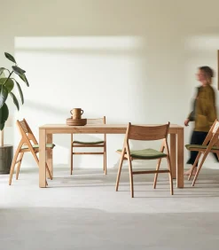 New Tafel in massief eikenhout met knoesten 6-8 pers. Eden Tafels