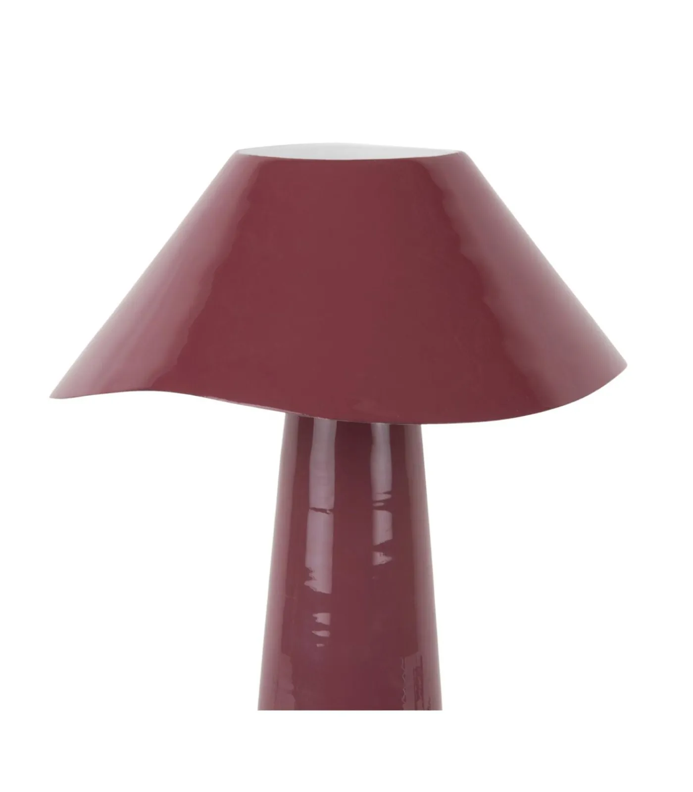 Outlet Tafellamp Ameno - Dark mauve - Ø28cm Tafellampen