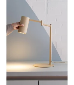 Hot Tafellamp Bilbao - Beige - 35x20x47.5cm Tafellampen