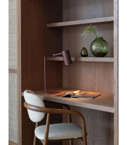 Clearance Tafellamp Bilbao - Rood - 35x20x47.5cm Tafellampen