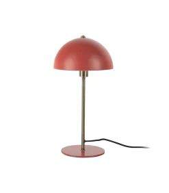 Clearance Tafellamp Bonnet - Rood - 20x20x39cm Tafellampen