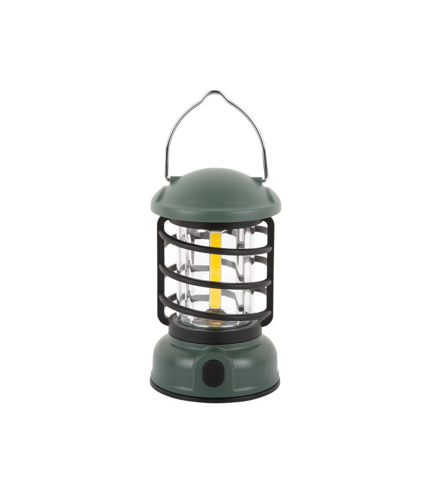 Clearance Tafellamp Camping Lantern Led - Jungle groen - 8.5x8.5x15cm Tafellampen