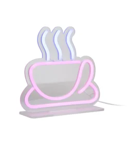 Hot Tafellamp Coffee - Lichtroze - 22x22x21cm Tafellampen