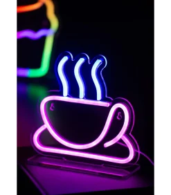 Hot Tafellamp Coffee - Lichtroze - 22x22x21cm Tafellampen