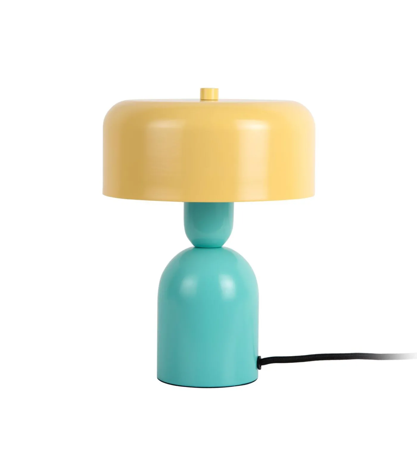Tafellamp Double Funky - Turquoise - Ø19cm Tafellampen