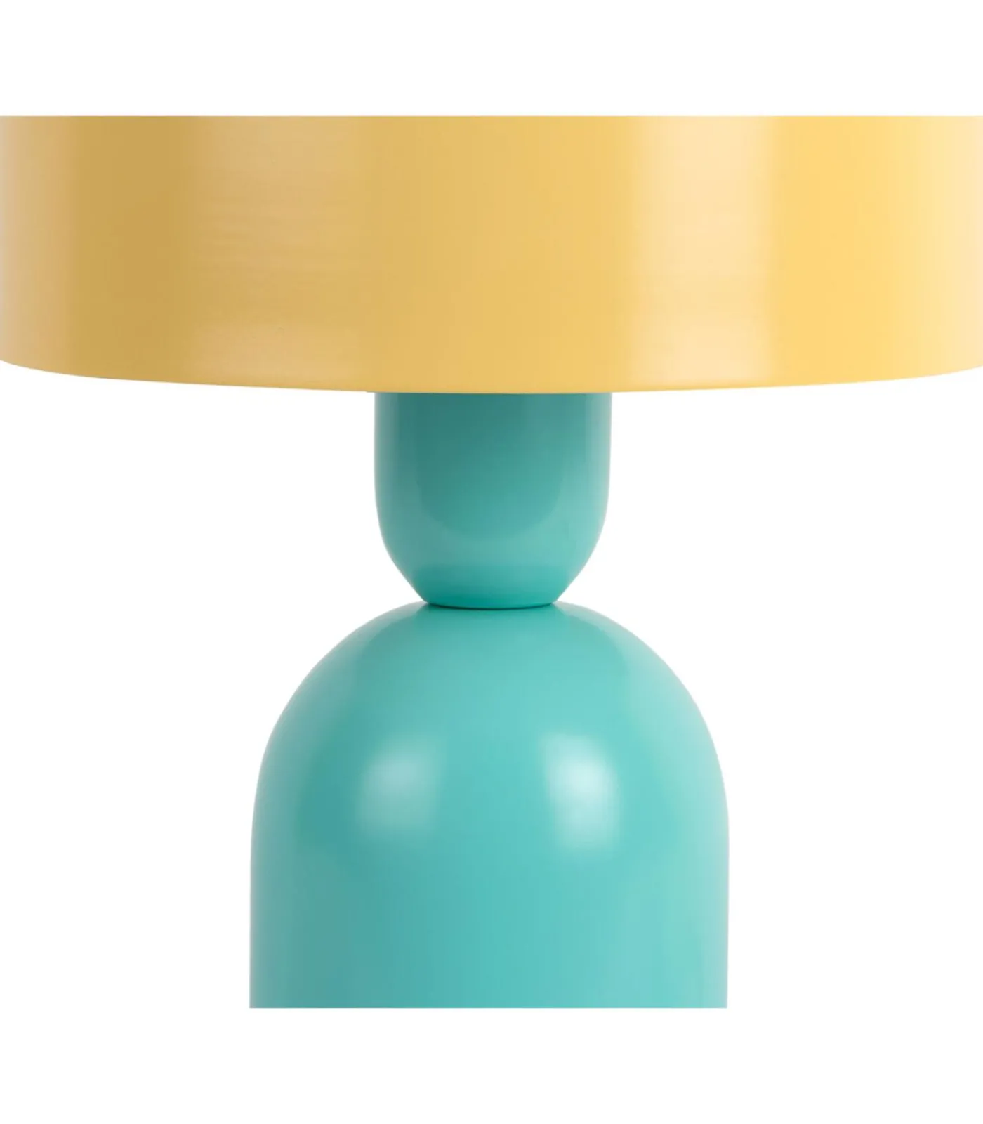 Tafellamp Double Funky - Turquoise - Ø19cm Tafellampen