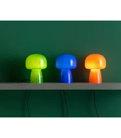 Outlet Tafellamp Fervor - Blauw - 15x15x20cm Tafellampen