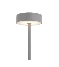 Sale Tafellamp Ganar Led - Grijs - 8x8x37.5cm Stoelen