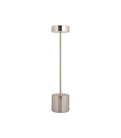 Tafellamp Ganar Led - Zilver - 8x8x37.5cm Stoelen
