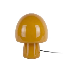 Best Tafellamp Gozar - Geel - 20x20x27cm Stoelen