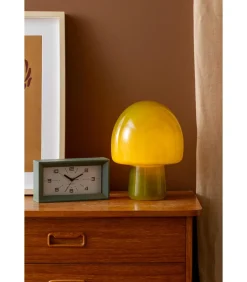 Outlet Tafellamp Gozar - Groen - 20x20x27cm Stoelen