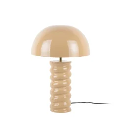 Outlet Tafellamp Gracio - Zachtbruin - Ø30cm Tafellampen