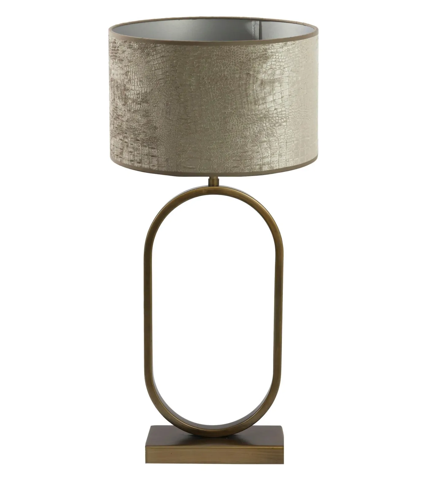 Best Tafellamp Jamiri/Chelsea - Ant, Brons/Zilver - Ø30x67cm Tafellampen