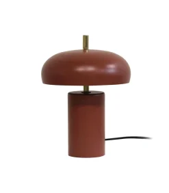 Hot Tafellamp Joya - Rode oker - 18x18x24cm Tafellampen