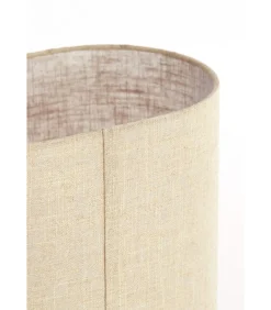 Best Tafellamp Laslo - Bruin - 30x20x94cm Tafellampen