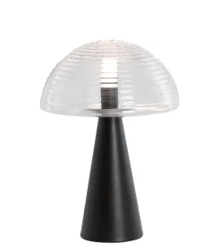 Outlet Tafellamp Mueda - Zwart - Ø30cm Tafellampen