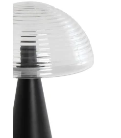 Outlet Tafellamp Mueda - Zwart - Ø30cm Tafellampen