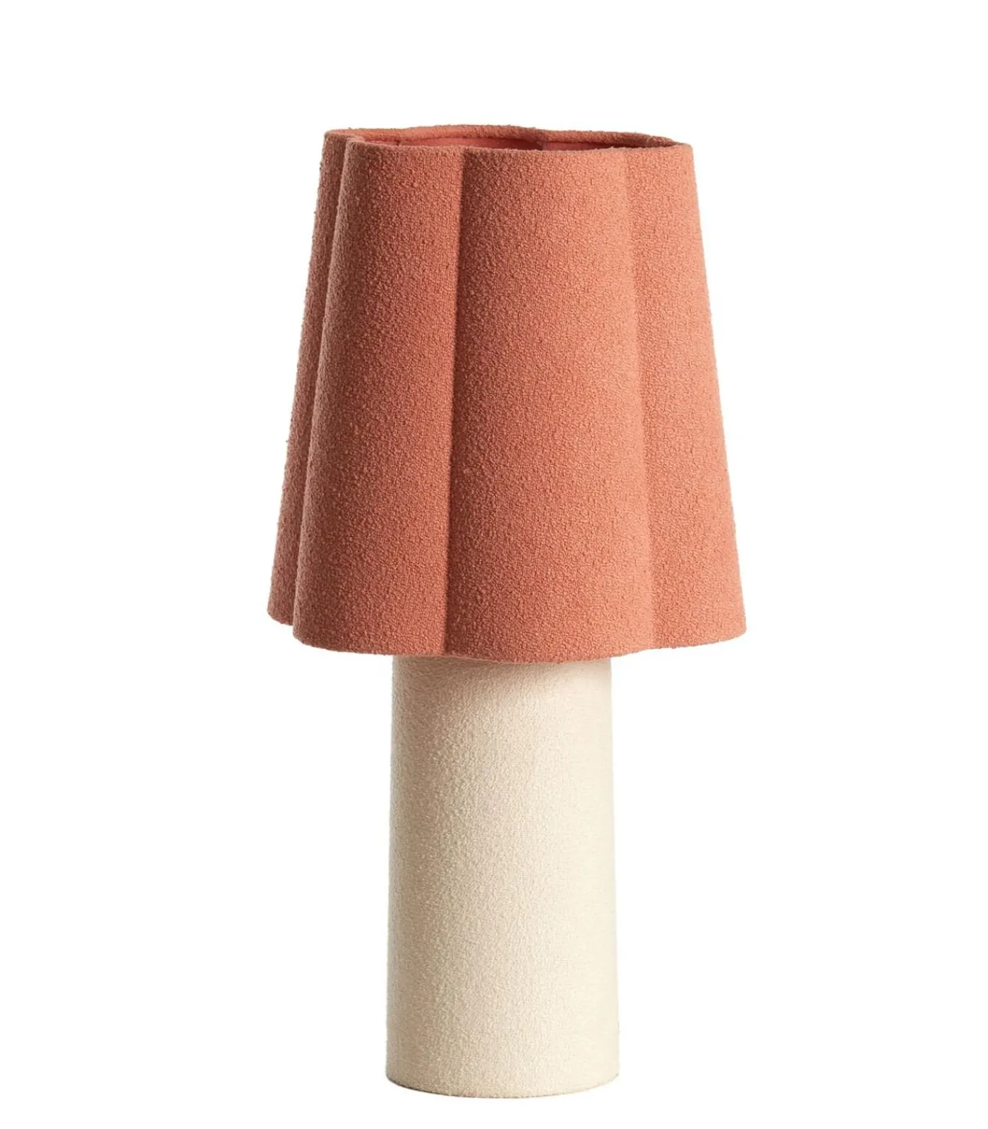 Tafellamp Musaby - Zachtroze - Ø25cm Tafellampen