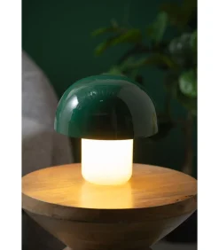 Outlet Tafellamp Nuevo Mini Mushroom - Groen - 20x20x20cm Tafellampen