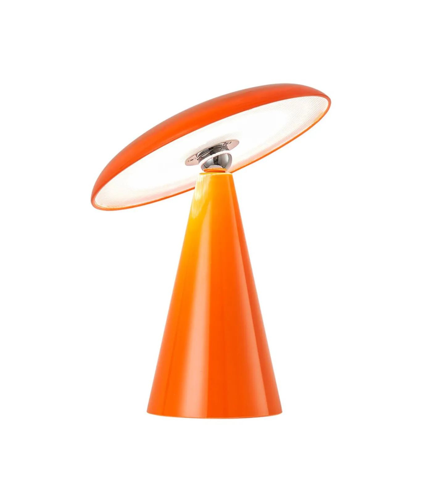 Best Tafellamp Phoebe Led - Feloranje - Ø23cm Tafellampen