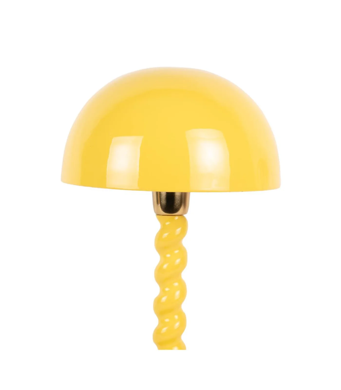 Tafellamp Prisa - Heldergeel - Ø25cm Tafellampen