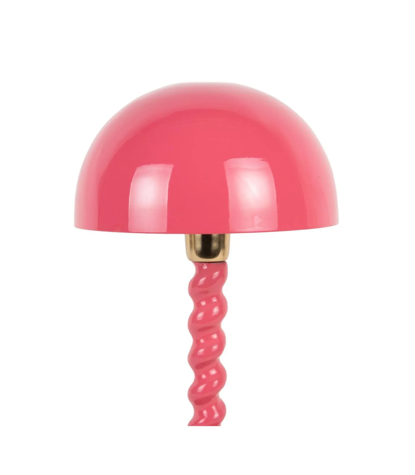 Clearance Tafellamp Prisa - Helderroze - Ø25cm Tafellampen