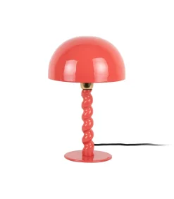 Outlet Tafellamp Prisa - Scarlet rood - Ø25cm Tafellampen