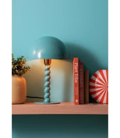 New Tafellamp Prisa - Turquoise - Ø25cm Tafellampen