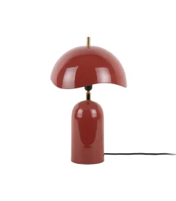 Clearance Tafellamp Querido - Rode oker - Ø25cm Tafellampen