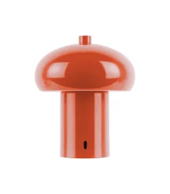 Sale Tafellamp Retro Seta Led - Oranje - 12.5x12.5x15cm Tafellampen