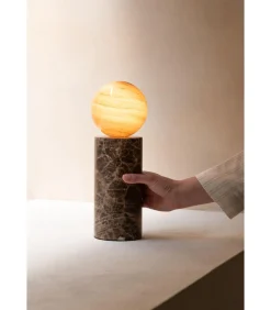 Hot Tafellamp Tivoli - Bruin - Ø12cm Tafellampen