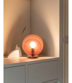 Tafellamp Toledo - Bruin - 22x30x32.5cm Tafellampen