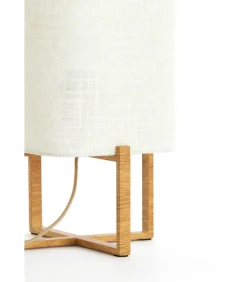Online Tafellamp Wyn - Crème - 21.5x21.5x50.5cm Tafellampen