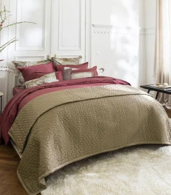 Hot Teophile - Effen hoeslaken in biologisch katoen satijn Hoeslakens