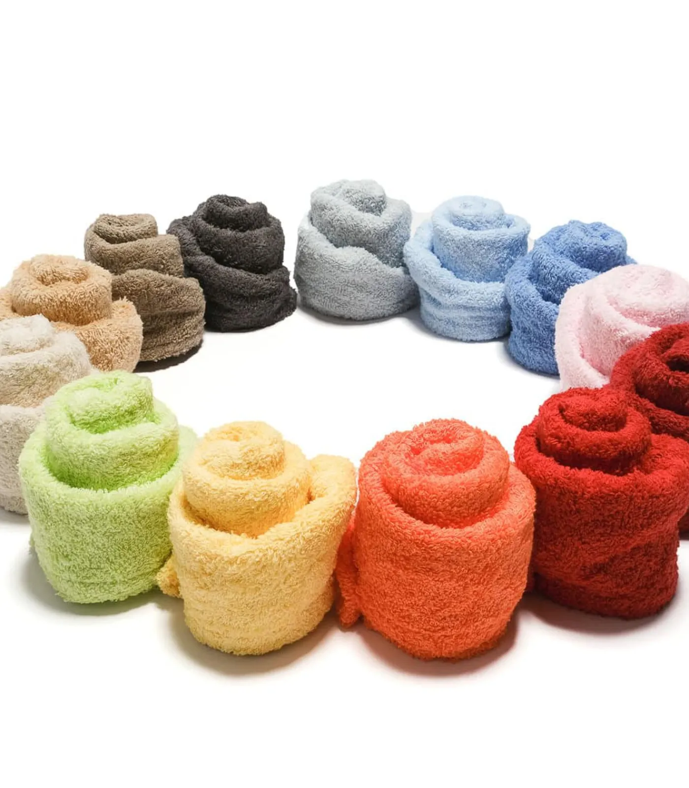 New Terry tulband elastische sluiting in katoen Handdoeken