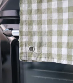 Best Theedoek van hennep en katoenmix, PASSION VICHY Keuken- & Tafellinnen