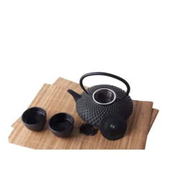 Sale Theepot - Gietijzer - Zwart - 1 liter Koffie & Thee Maken