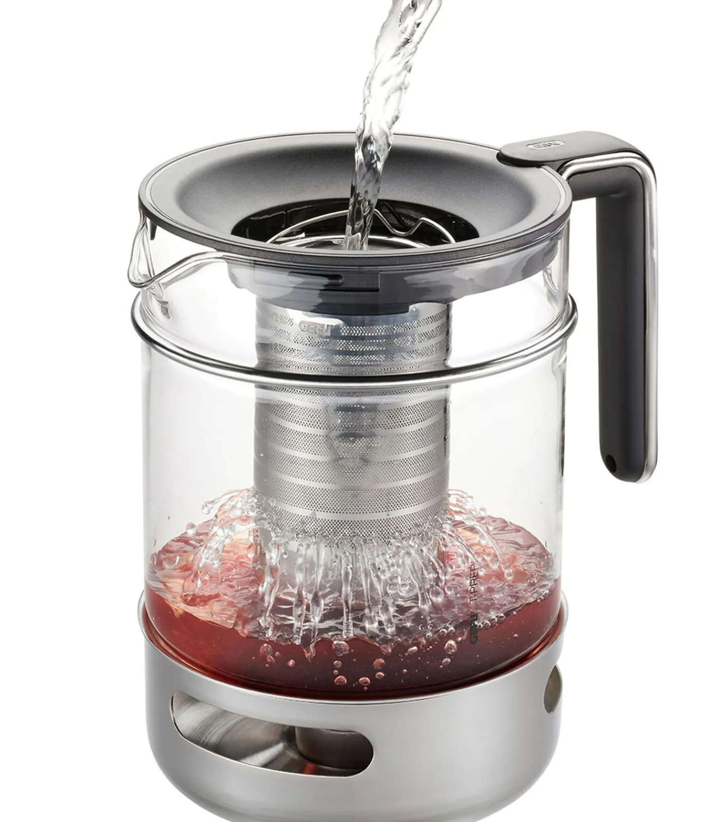 Theepot, 1.500 ml incl. theelicht T-PREP Koffie & Thee Maken