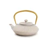 Sale Theepot 50cl beige/goud Ocha Koffie & Thee Maken