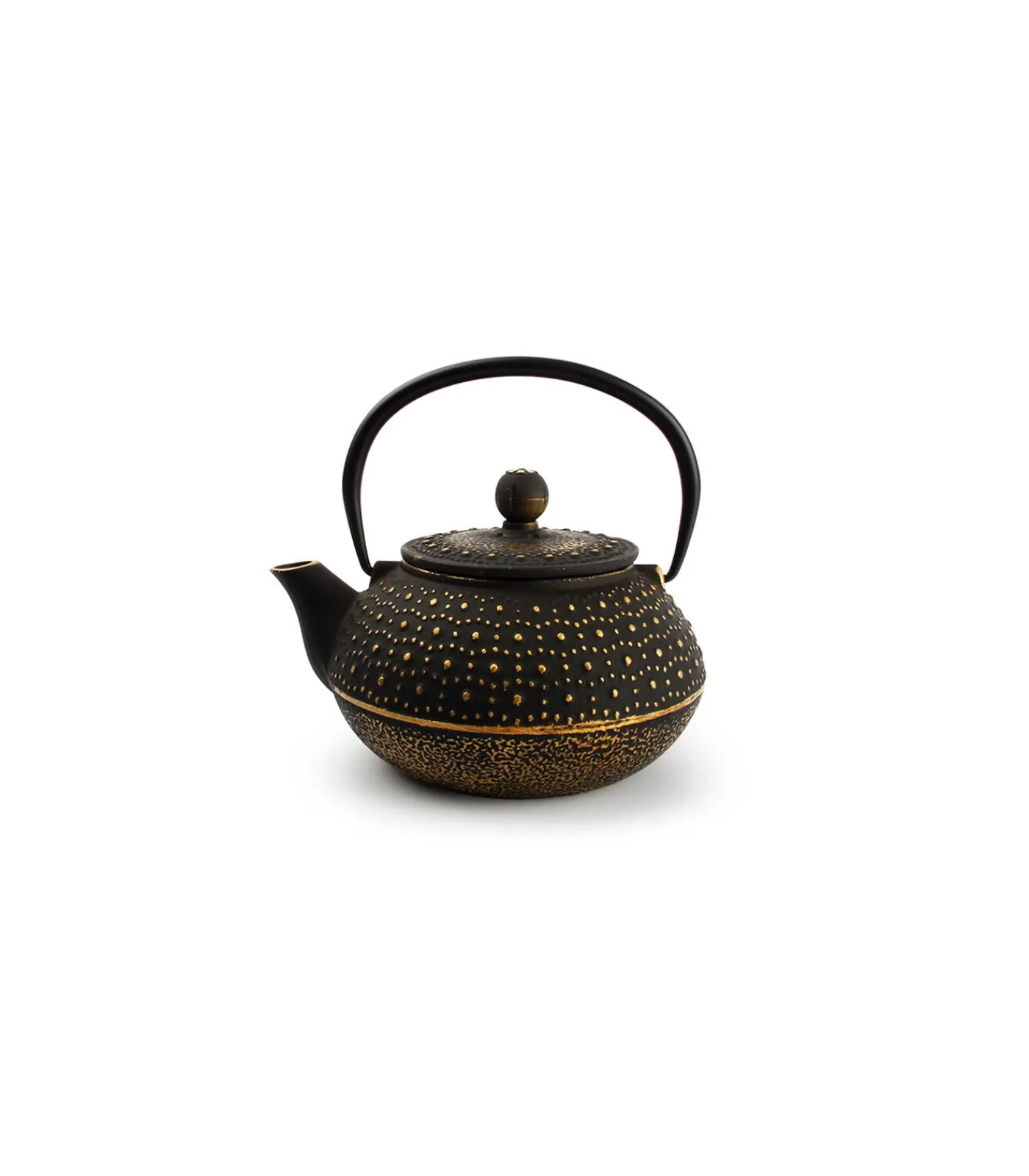 Online Theepot 80cl stippen goud/zwart My Tea Koffie & Thee Maken