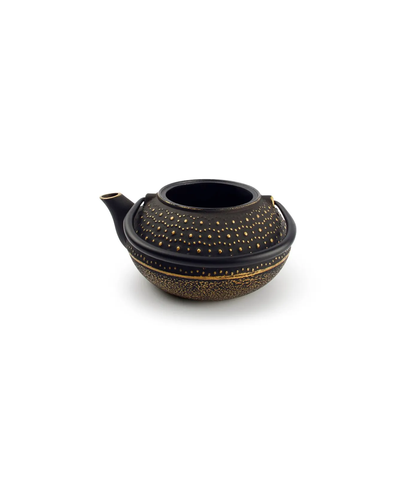 Online Theepot 80cl stippen goud/zwart My Tea Koffie & Thee Maken