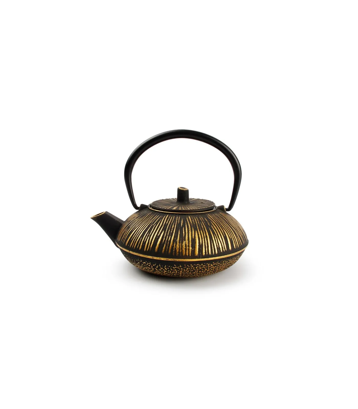 Hot Theepot 50cl strepen goud/zwart My Tea Koffie & Thee Maken