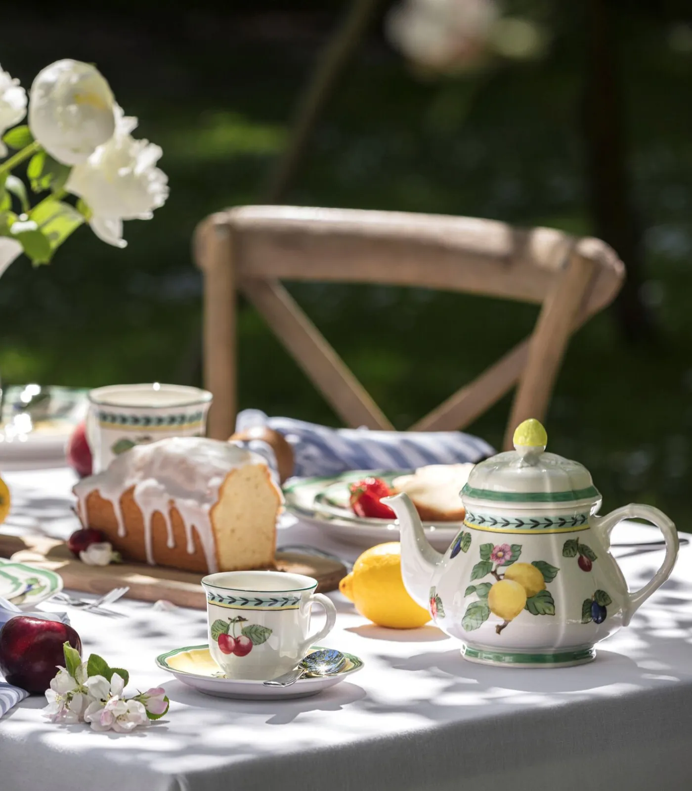 Clearance Theepot 6-pers. French Garden Fleurence Koffie & Thee Maken