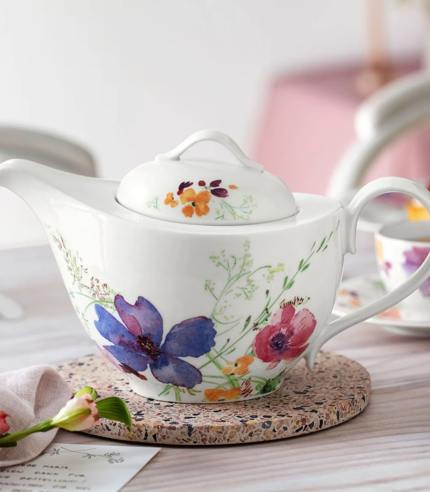 Best Theepot 6-pers. Mariefleur Basic Koffie & Thee Maken