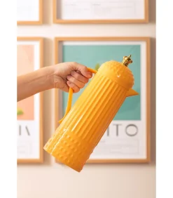 Clearance Thermoskan Crown - Heldergeel - Ø12cm Keukenaccessoires