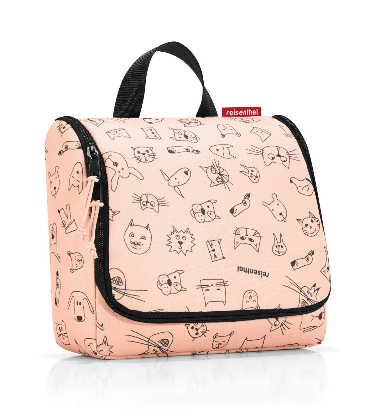 Online Toiletbag - Toilettas - Cats&Dogs Rose Roze Toilettassen