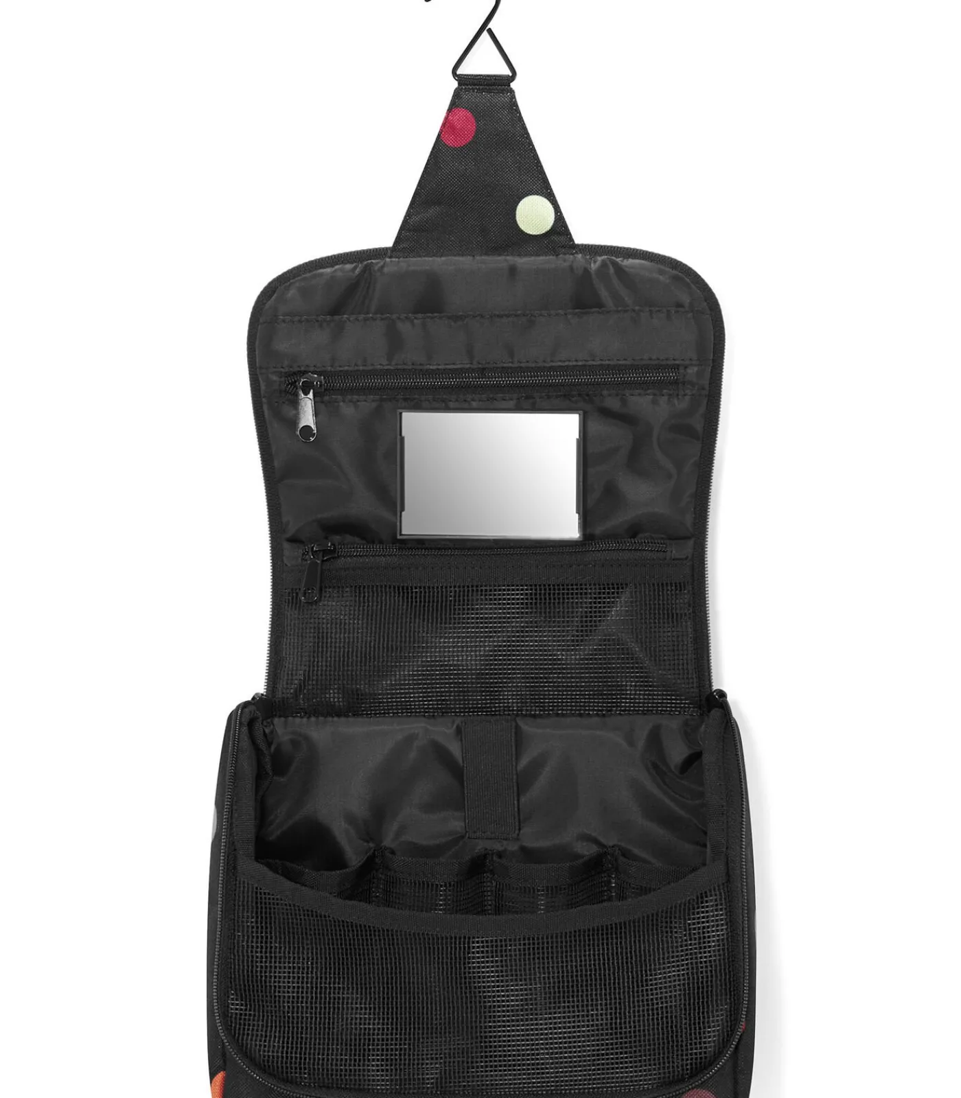 Outlet Toiletbag - Toilettas - Dots Zwart Toilettassen