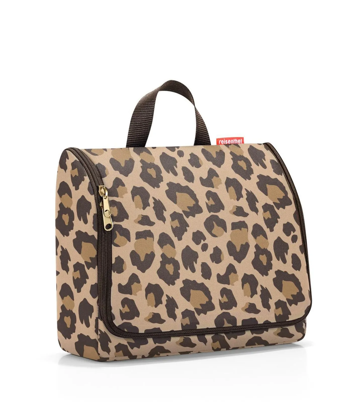 Sale Toiletbag XL - Toilettas - Leo Macchiato Bruin Toilettassen