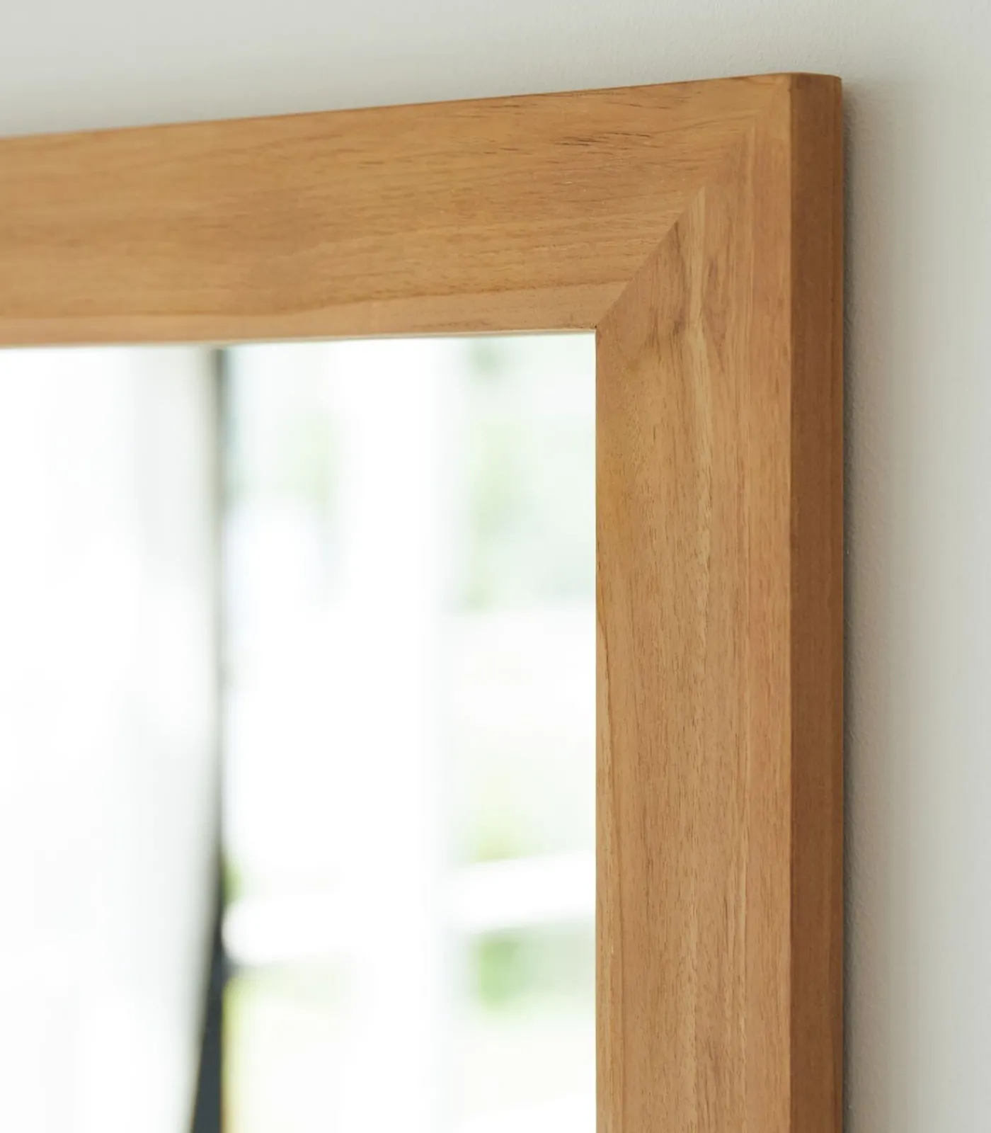 New Tona - Massief teakhouten psyche spiegel 160x60 cm Spiegels