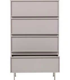 Best Tours Ladekast 4 Lades - Melamine/ MDF - Zand - 102x70x42 Meubels